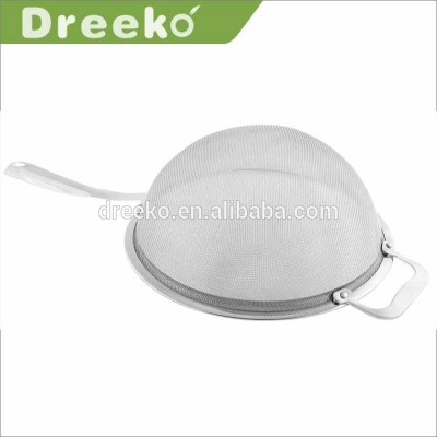 Best Double mesh wire Stainless steel colander for rice and pasta